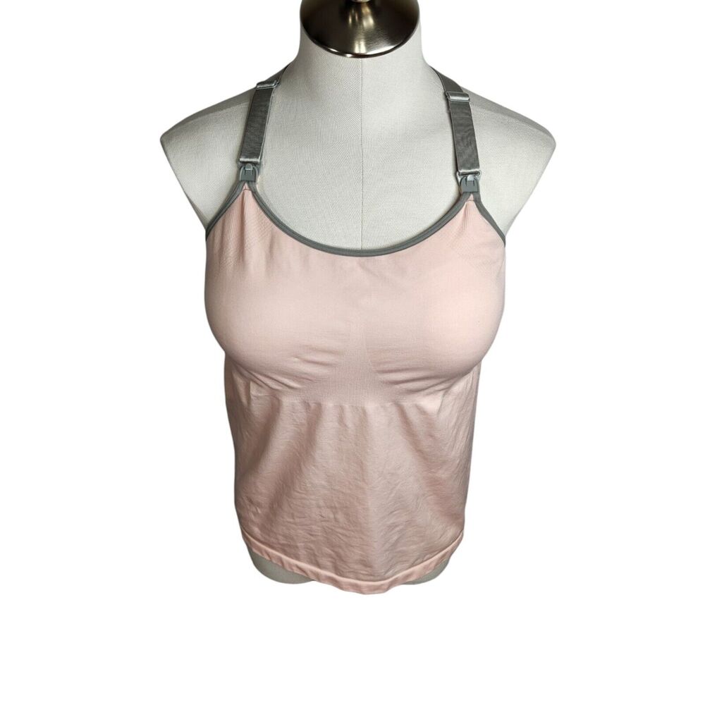 Cacique Womens Size 22/24 42D/DD 44C/DD‎ Seamless Racerback Nursing Cami